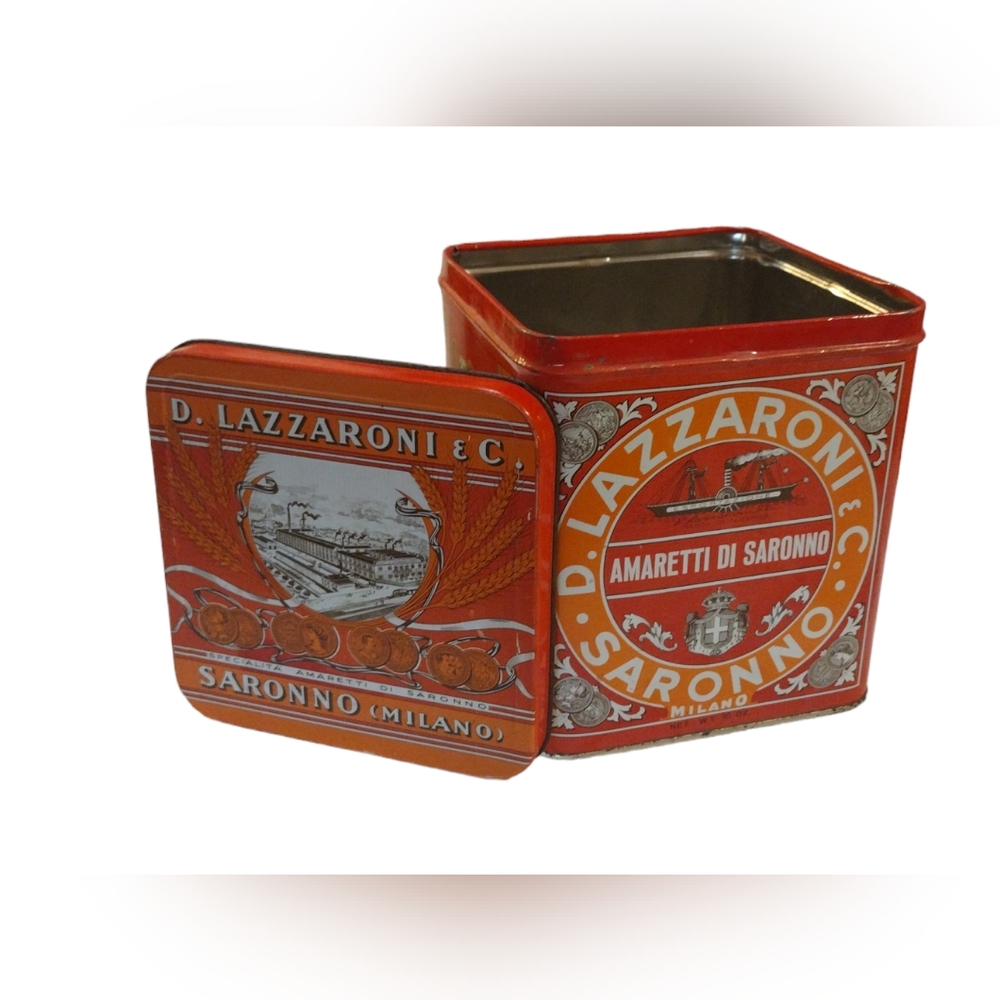 D. Lazzaroni Tin Canister